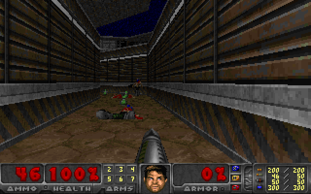 The corridor after a fight: tic 300