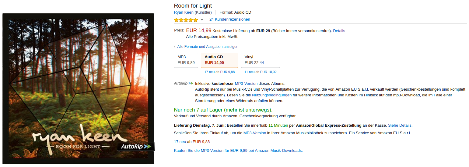 Amazon CD