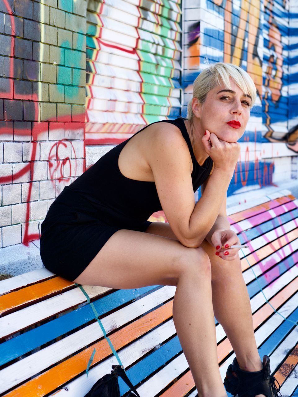 Isi von Walterskirchen is now a member of the management at IG Rote Fabrik. Photo by Elio Donauer