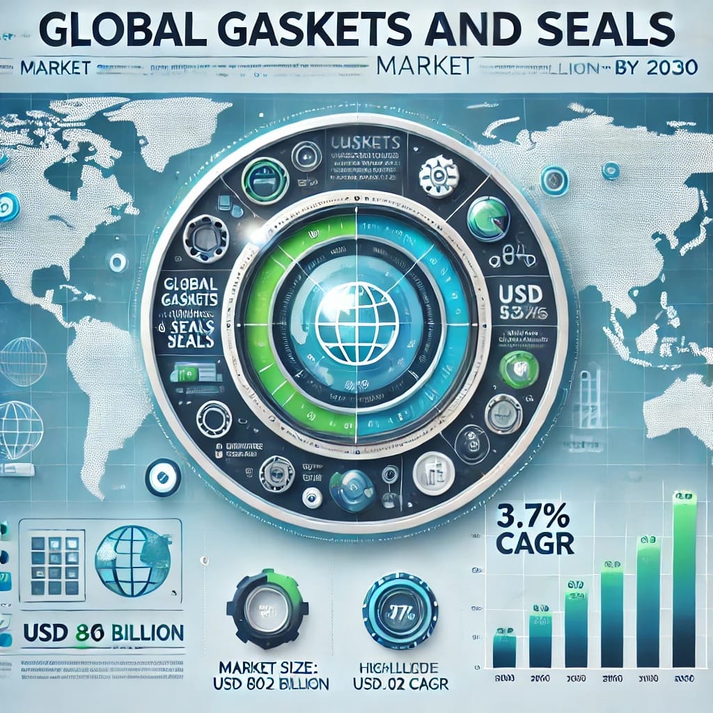 Gaskets and Seals Market Expected to Expand at a 3.7 percentage CAGR
