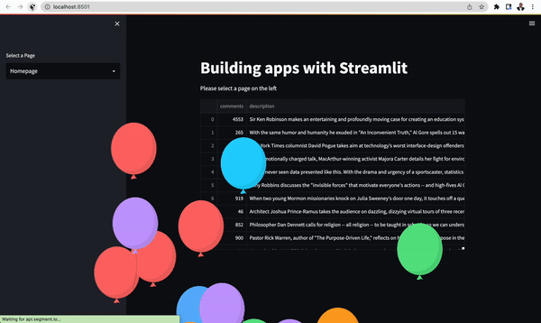 Santiago on X: If I were starting with Machine Learning, I'd look into  Streamlit. Streamlit is the fastest way to build web data apps. It's  open-source, easy to use, and there's a