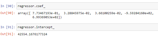 hypothesis testing linear regression python