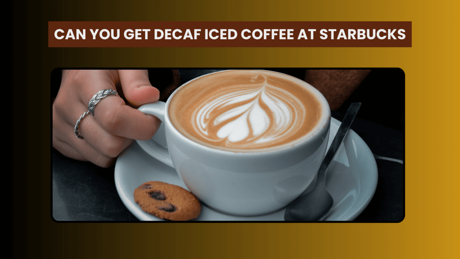Caffeine-Free Coffee Bliss: Decaf Iced Coffee Options at Starbucks