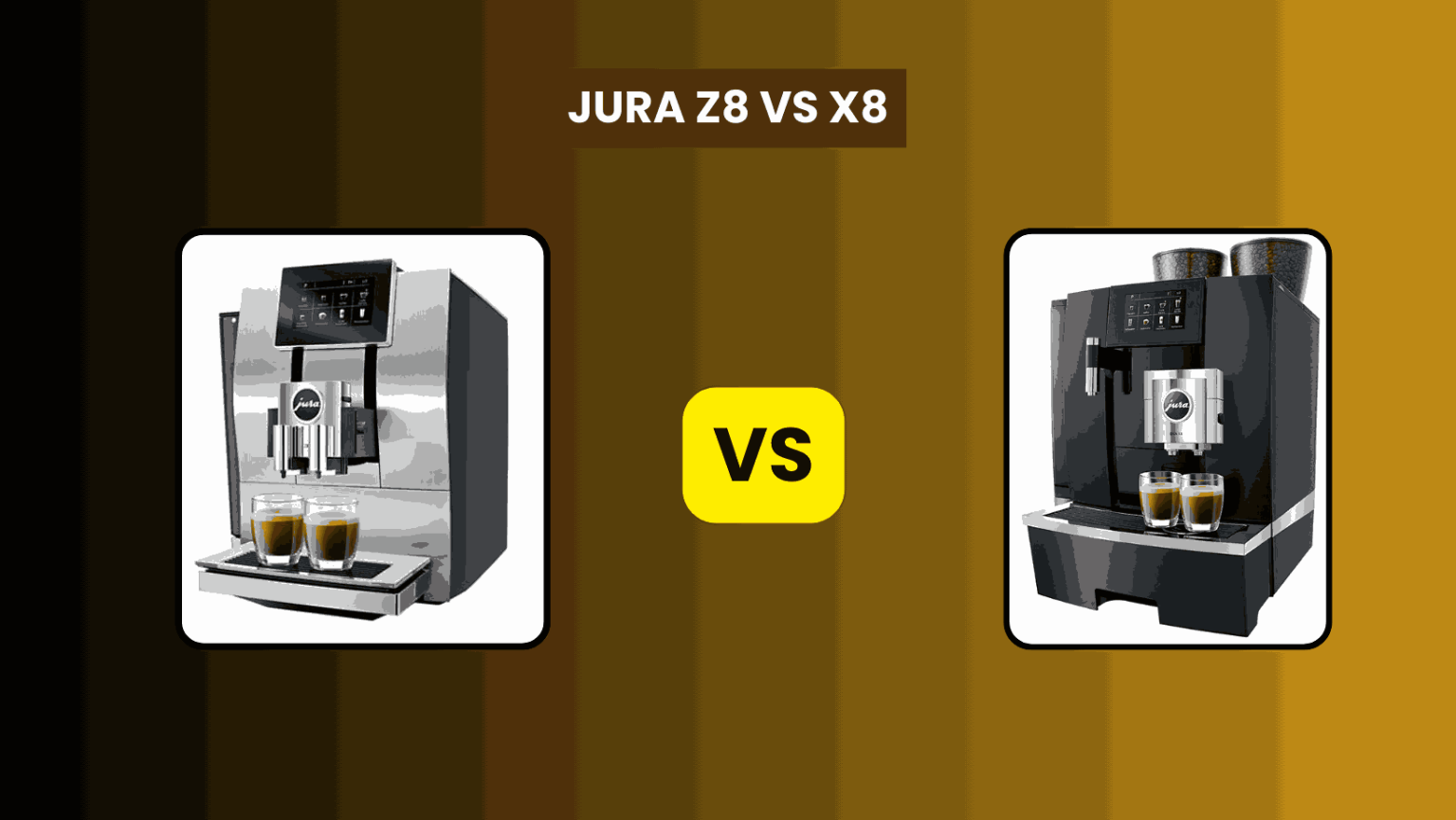 Jura Z8 vs X8: Which High-End Espresso Machine is Right for You?