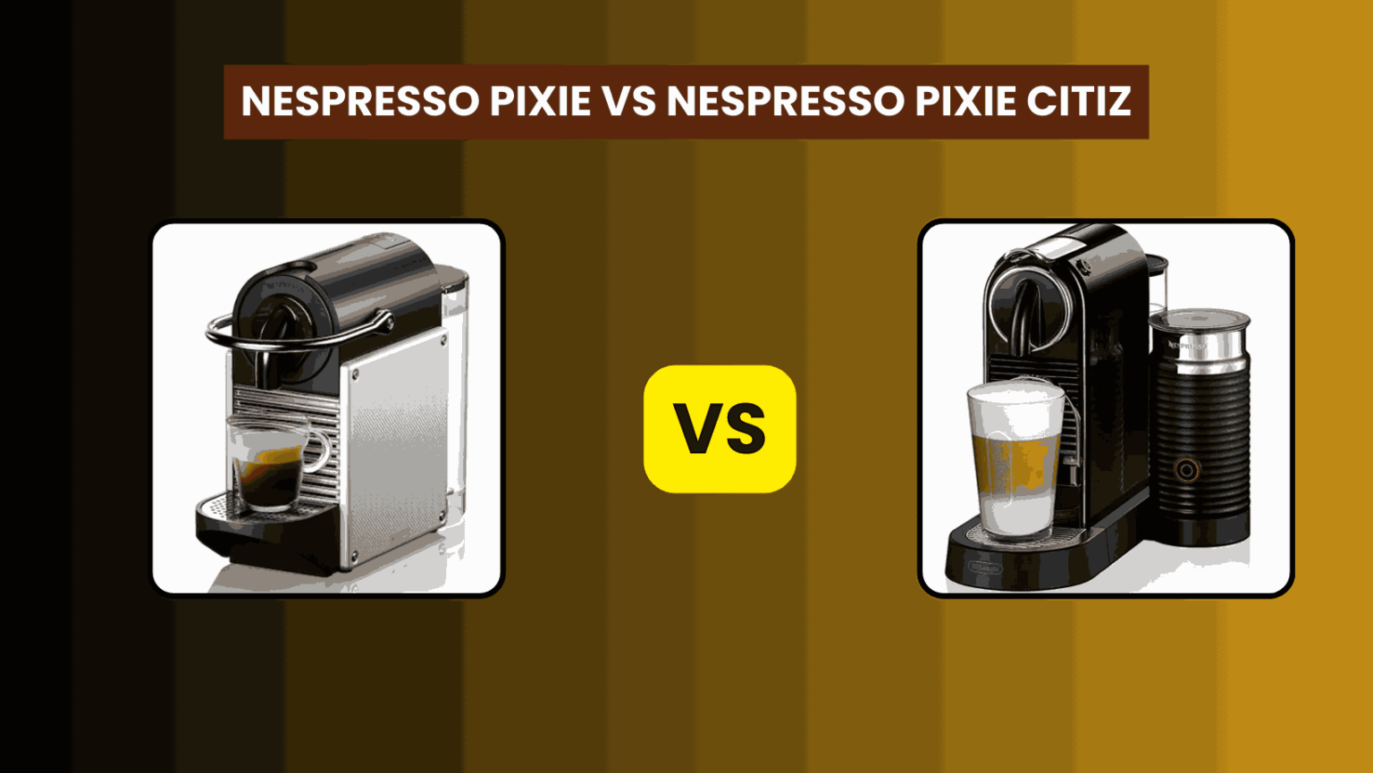 Nespresso Pixie vs Citiz: Which Compact Espresso Machine is Right for You?