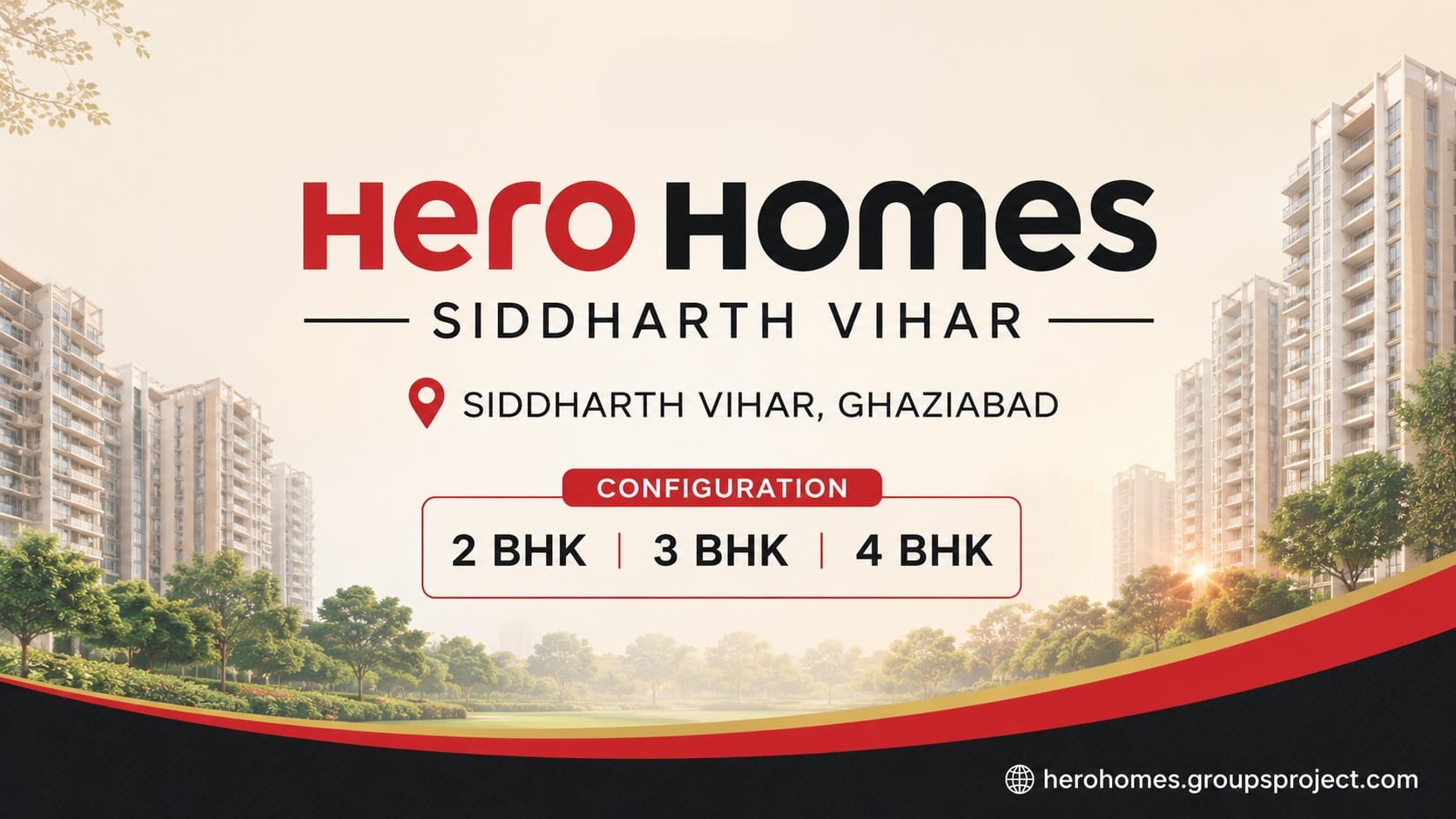 Hero Homes Siddharth Vihar Apartments