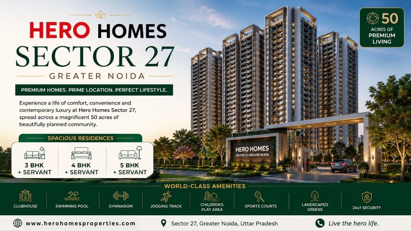 Hero Homes Sector 27 Greater Noida