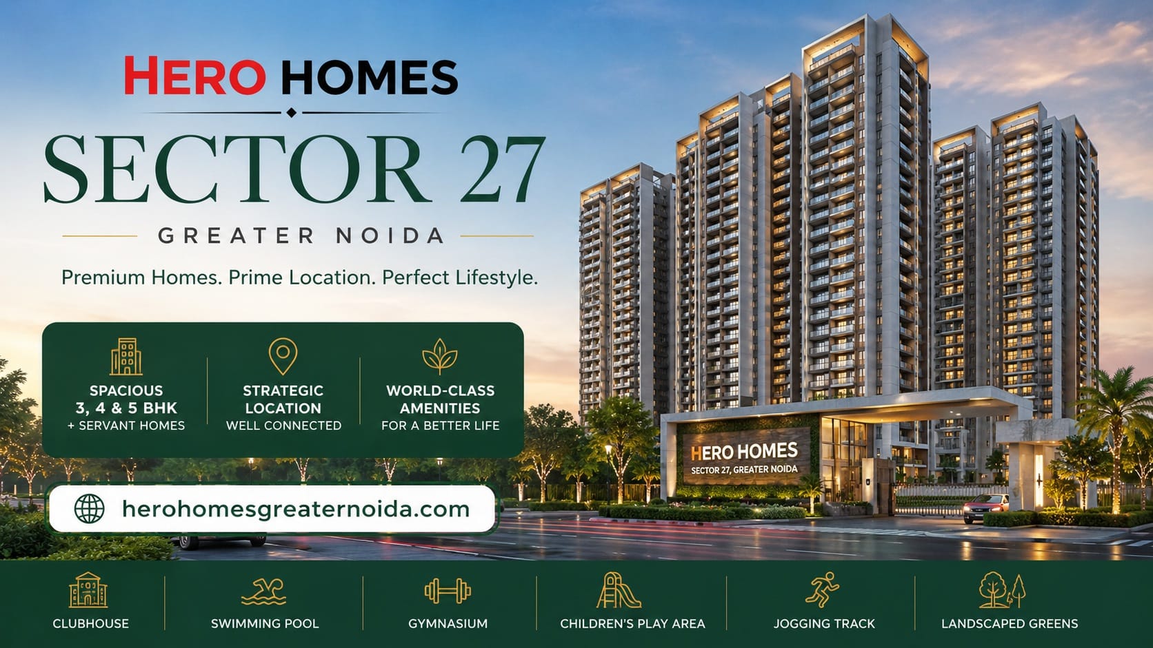 Hero Homes Sector 27 Greater Noida