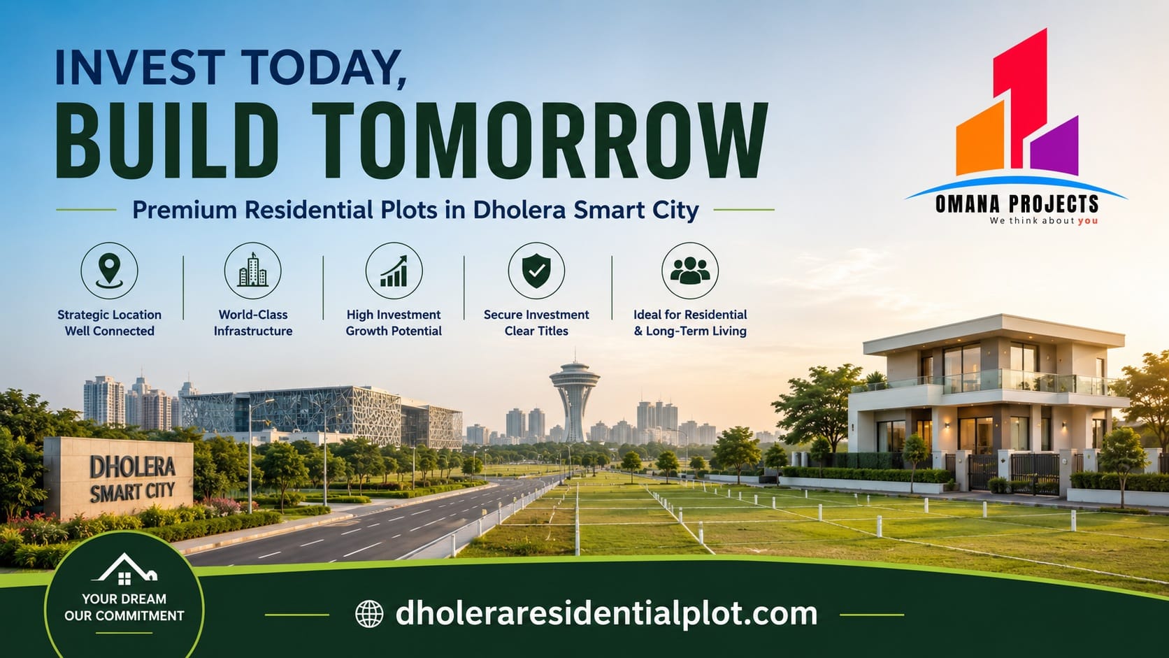 Residential Plots in Dholera | Omana Projects