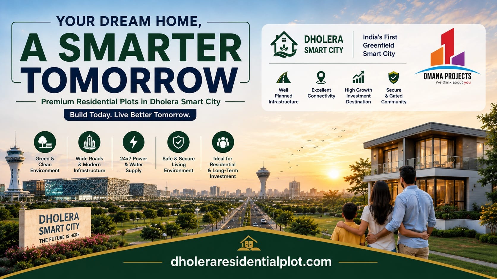 Residential Plots in Dholera | Omana Projects