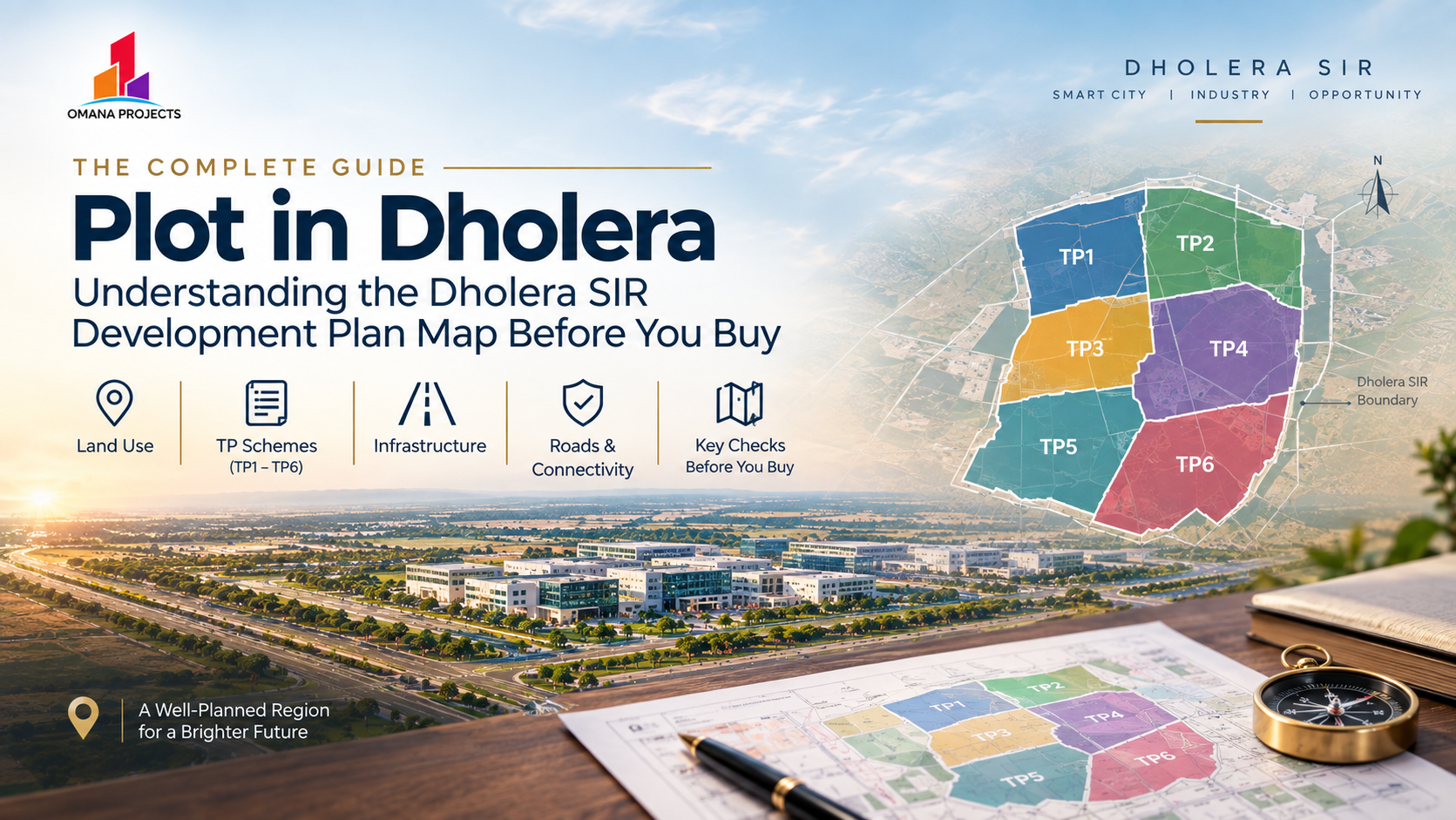 Plot in Dholera: Why the Development Plan Map Matters