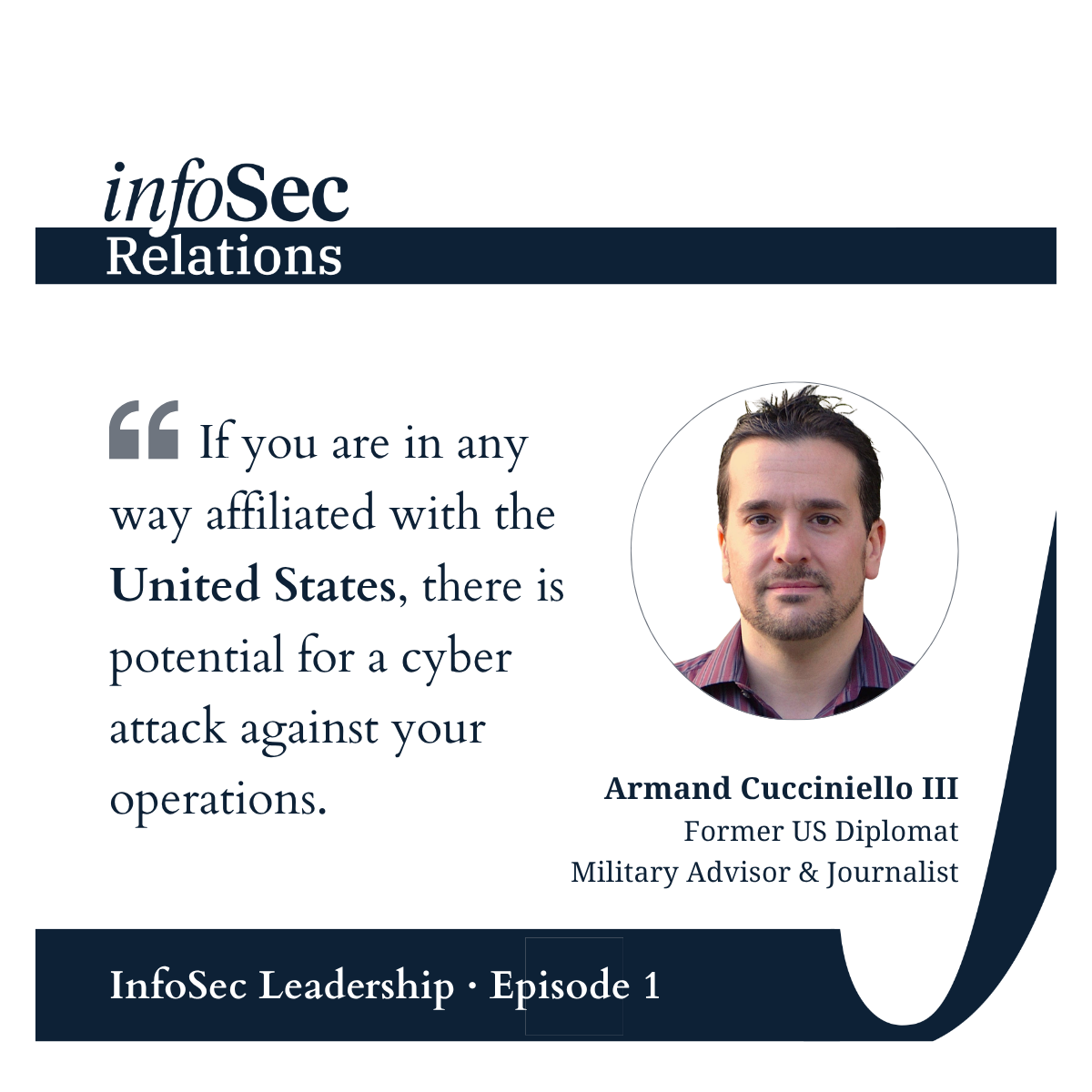 Cyber Operations as Statecraft with a Former US Diplomat