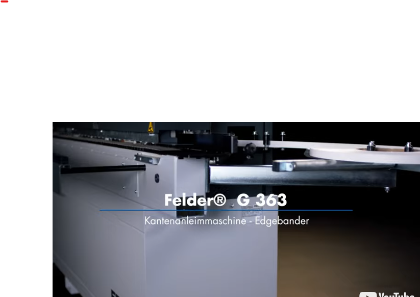 Felder G363: Soluția Compactă și Puternică pentru o Prelucrare Perfectă a Canturilor