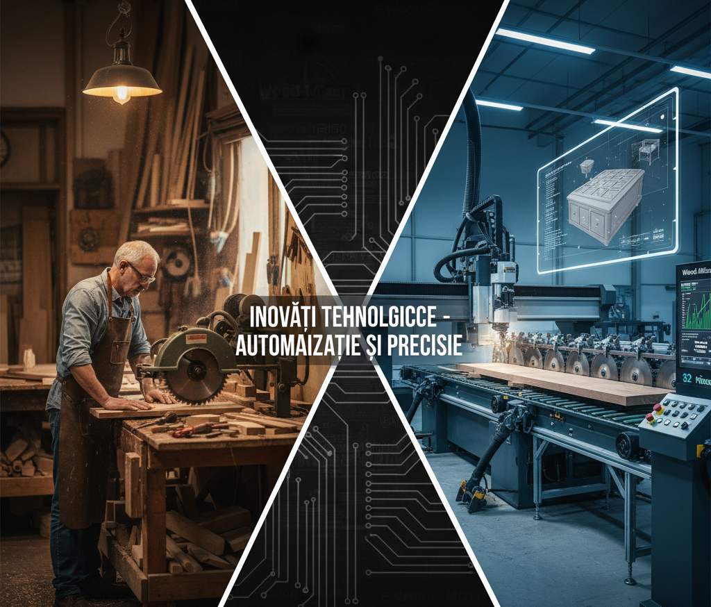 Cum influențează inovațiile tehnologice precum CNC și tăierea cu lame multiple industria lemnului?