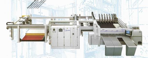 Ferăstrău de Secționat, HOLZMA,  FIXOMAT