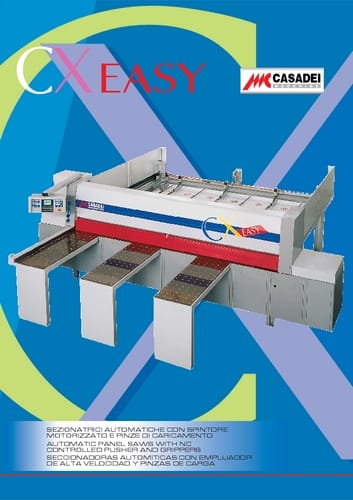Casadei CX: Excelență în Debitarea Panourilor pentru Atelierele cu Viziune