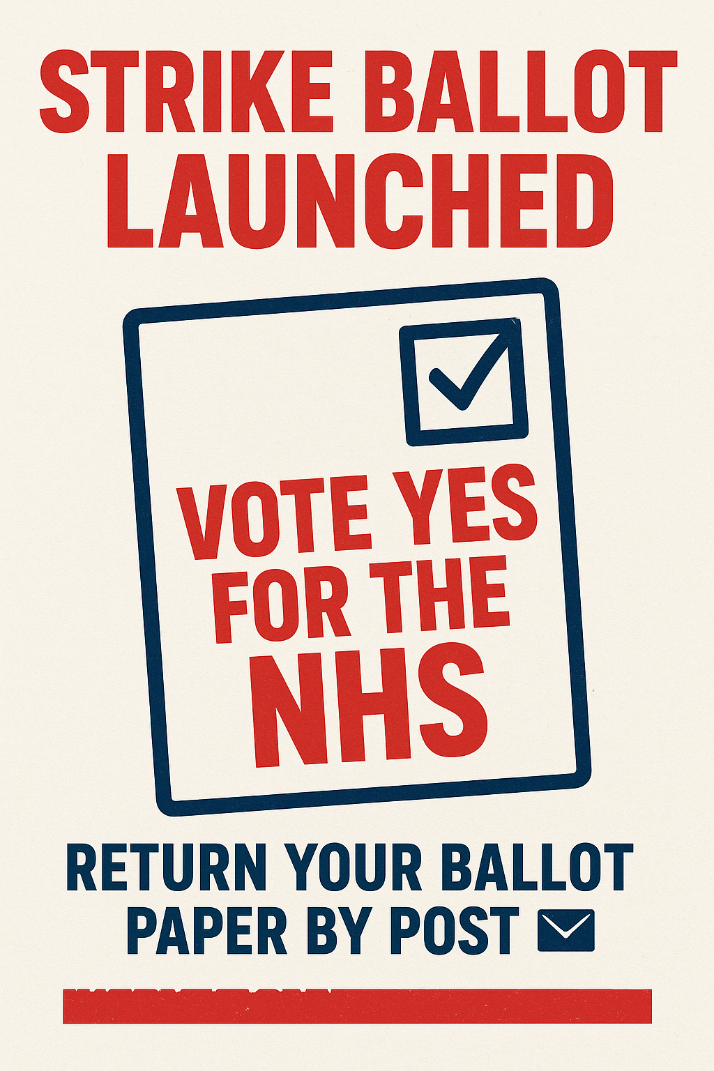 Strike Ballot Launched – Time to Vote Yes!