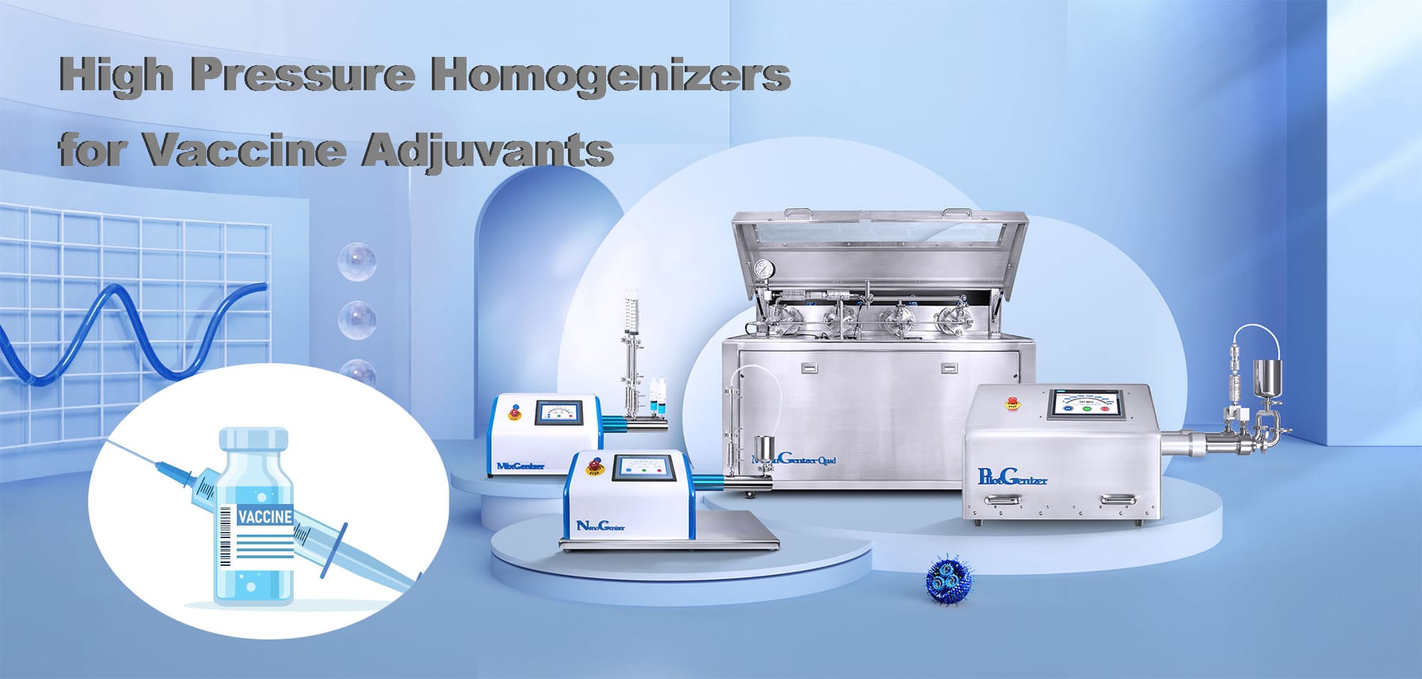 Boosting Vaccine Performance with High Pressure Homogenizers