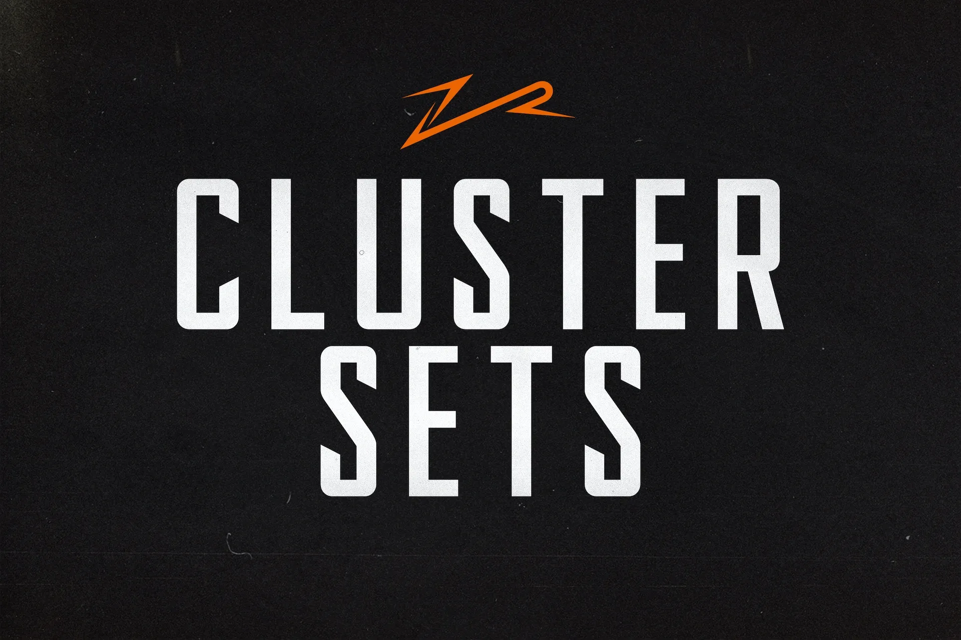 Cluster sets