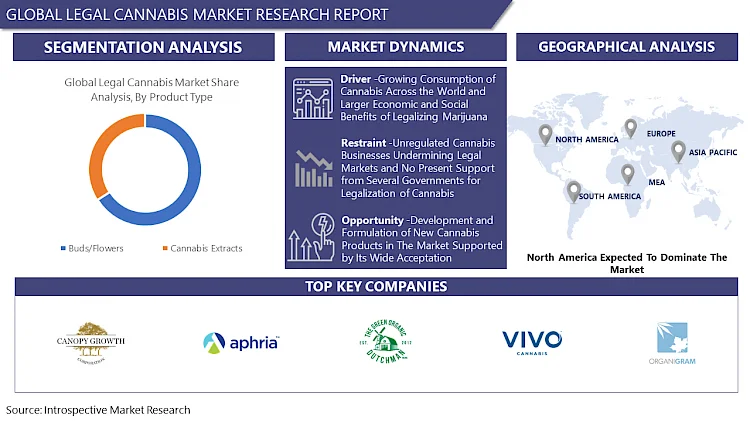 Legal Cannabis Market Projected to Hit USD 204.66 Billion at a 24.47% CAGR by 2032