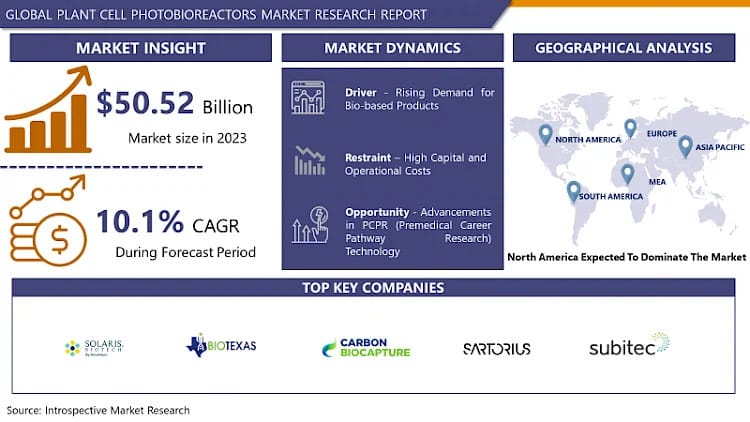 Plant Cell Photobioreactors Market: Estimated Worth Of USD 120.10 Billion By 2032 | IMR
