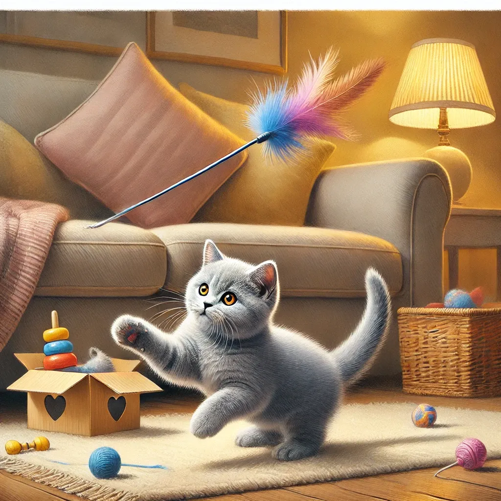 (8 of 10) Playtime and Toys: Entertaining Your British Shorthair