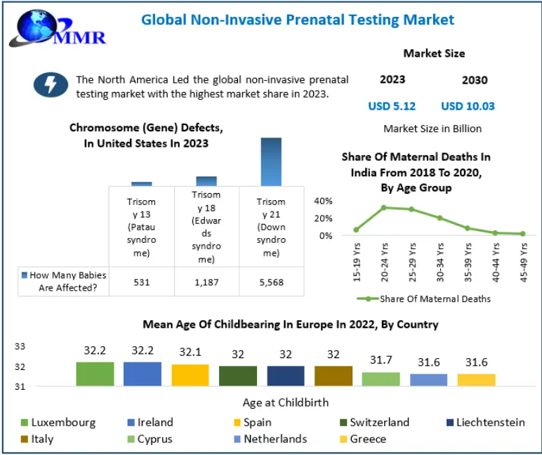 Non-Invasive Prenatal Testing Market Size, Share, Growth Analysis and Forecast 2030
