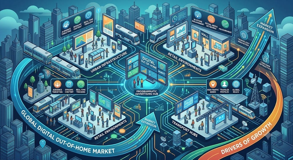 Digital OOH Market Performance, Regional Analysis and Insights – Report by MMR