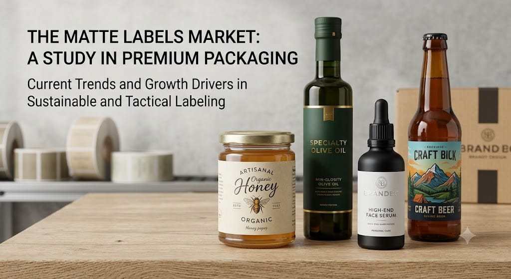 Matte Labels Market Analysis Covering Emerging Packaging Trends – Report by MMR