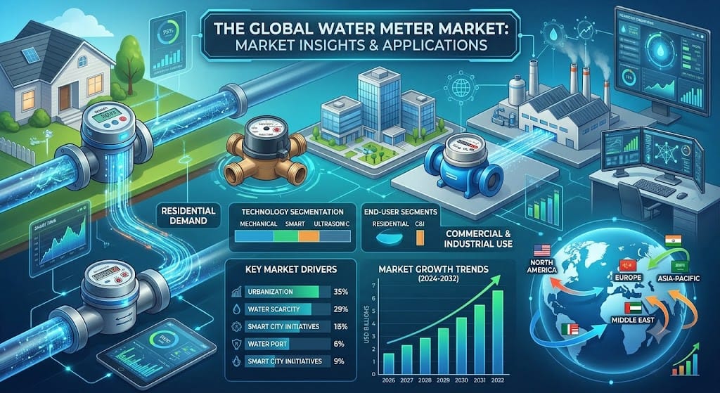 Water Meter Market Future Prospects and Growth Potential Report by MMR