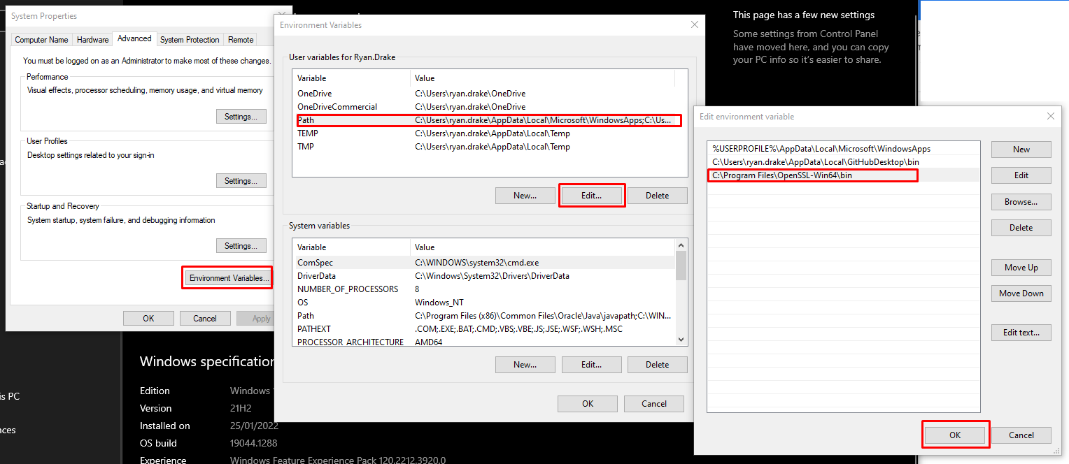 Certificates: Determining that the public keys match for the private key, certificate signing request, and certificate files.