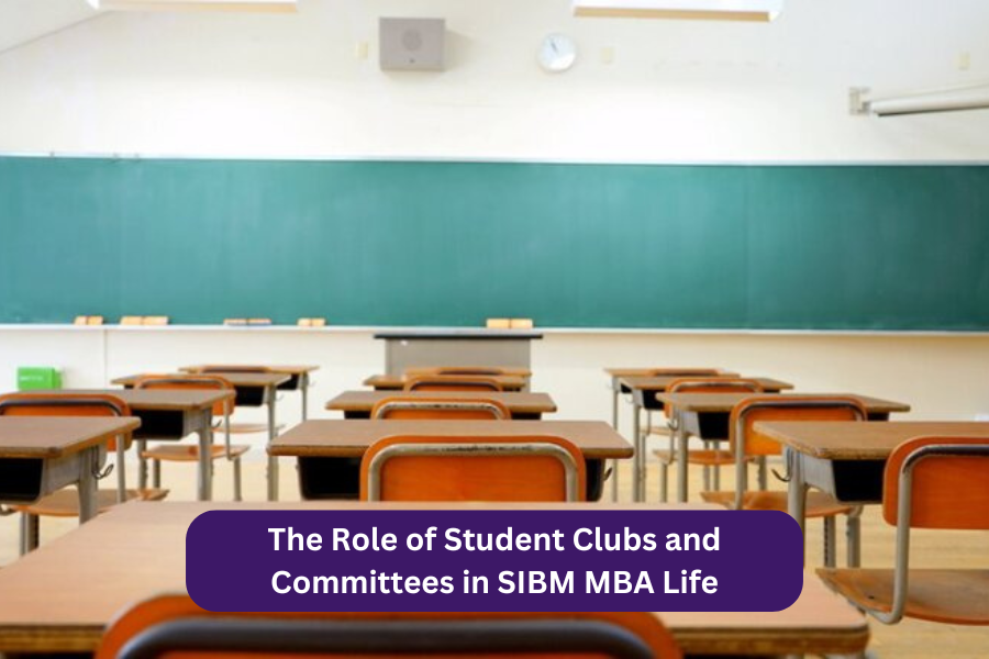 The Role of Student Clubs and Committees in SIBM MBA Life