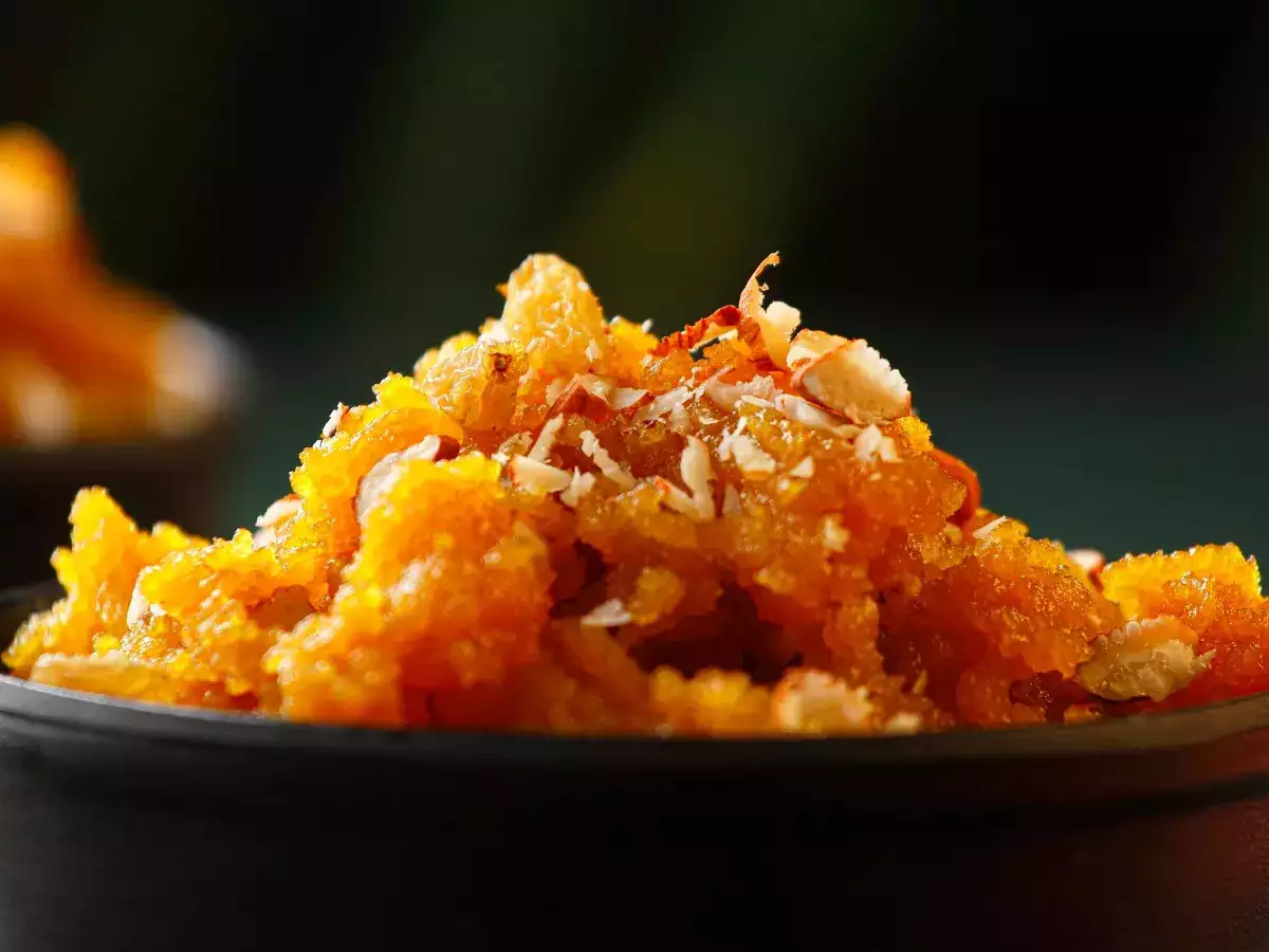 Treat yourself to a taste of India with our delectable carrot halwa