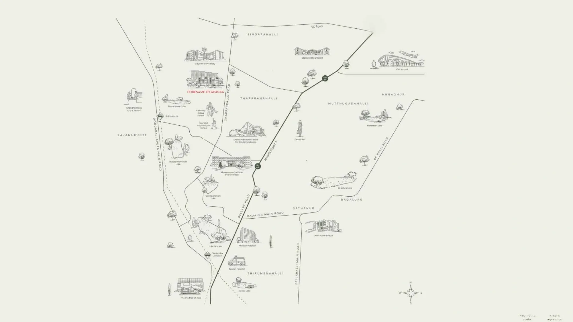 Embassy South Reserve Project Location