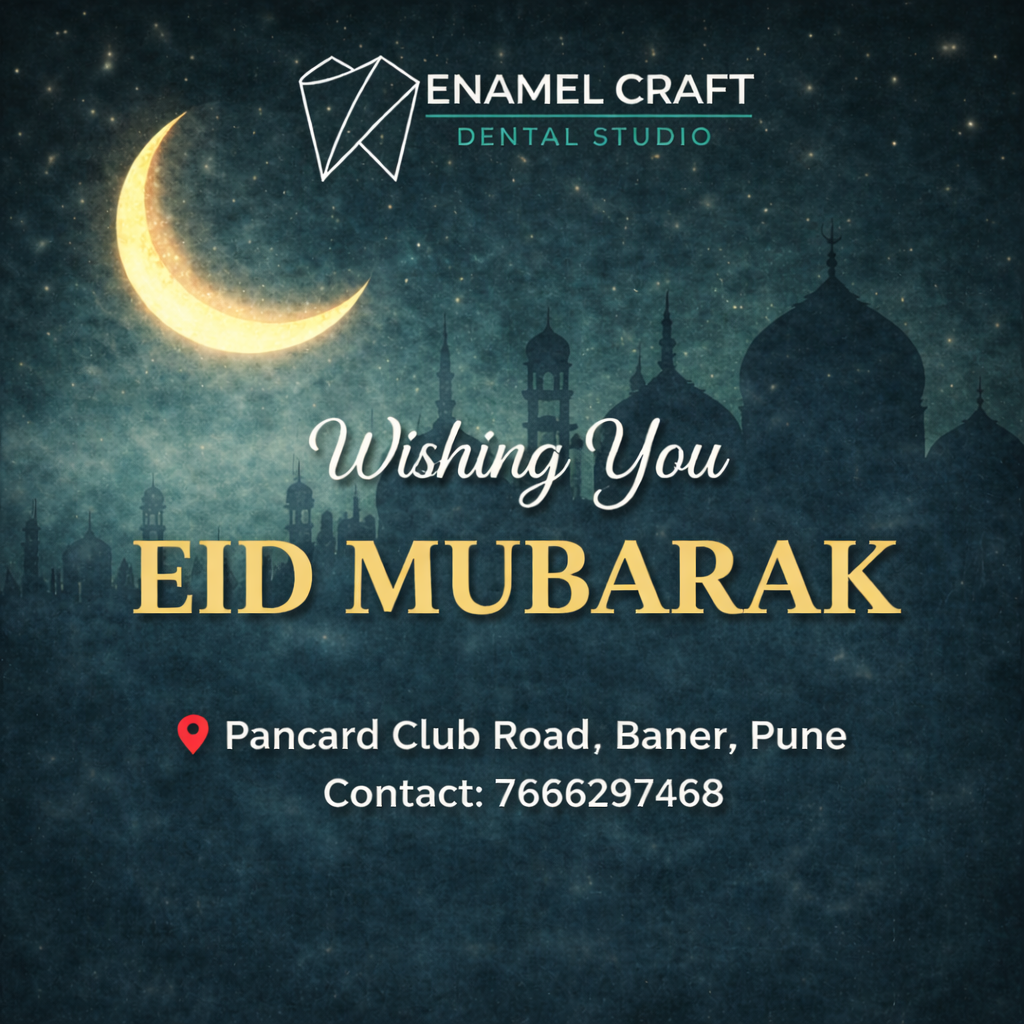 Eid Mubarak from Enamel Craft Dental STudio, Pancard club road, Baner, Pune