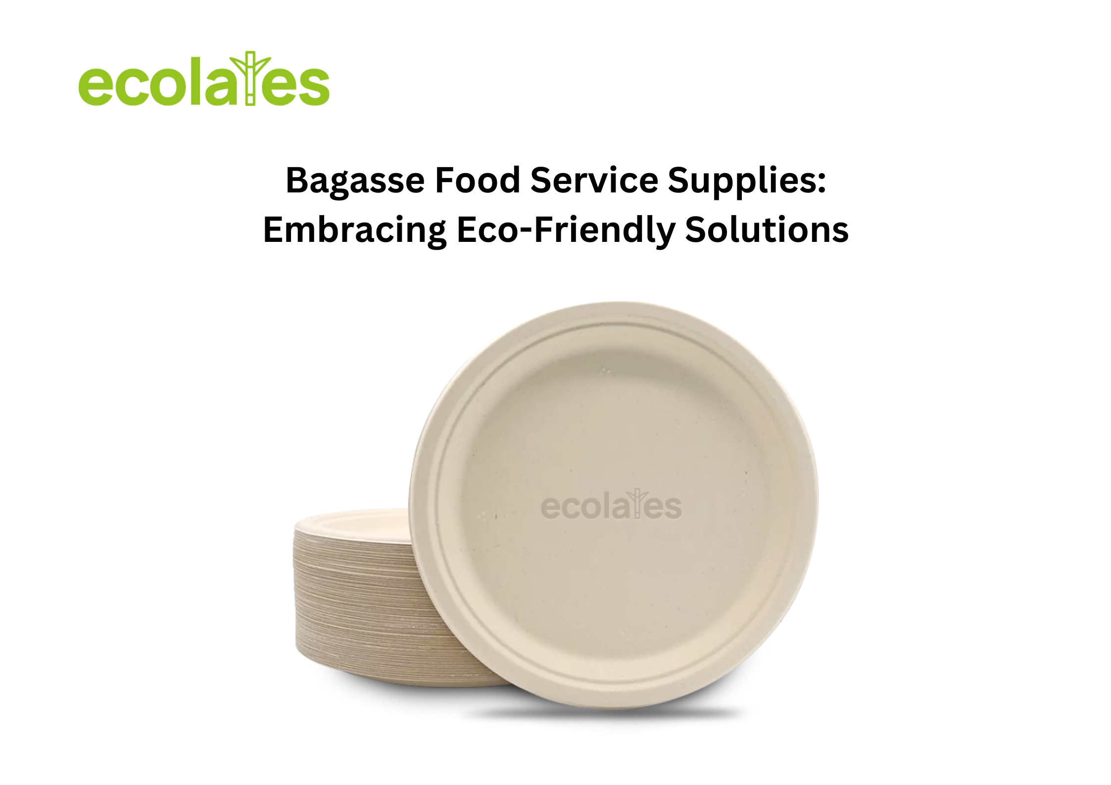 Bagasse Food Service Supplies: Environmentally Friendly Options