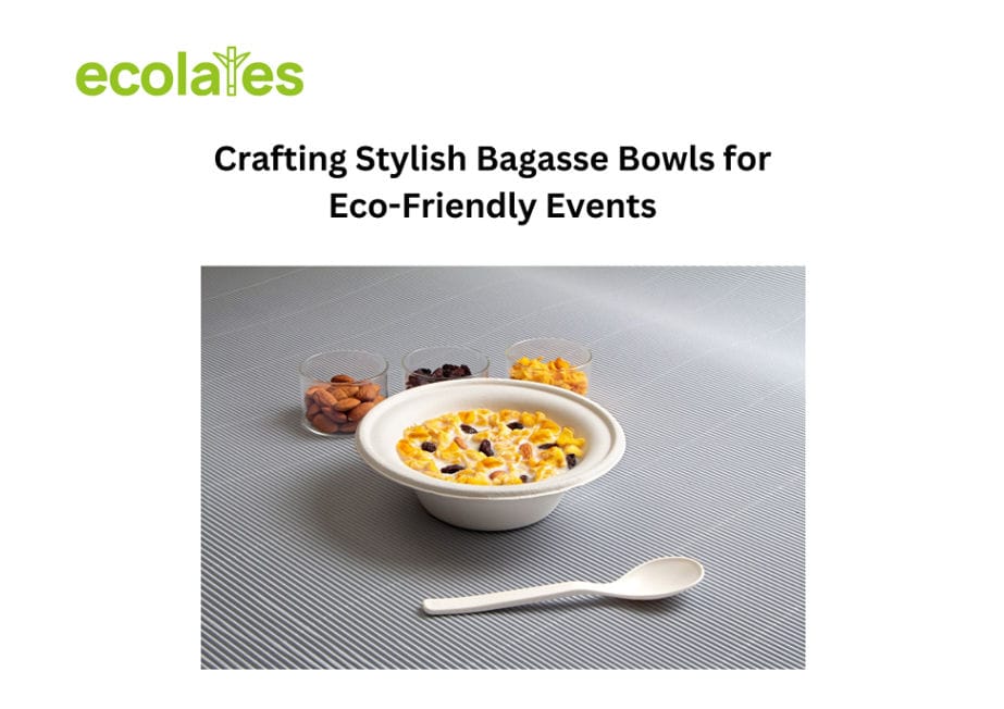 Crafting Stylish Bagasse Bowls for Eco-Friendly Events