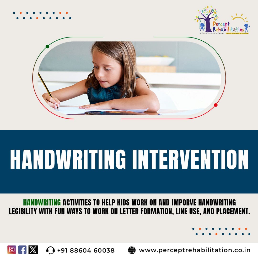 Percept Rehabilitation: The Best Handwriting Intervention Services for Children with Autism in Ghaziabad