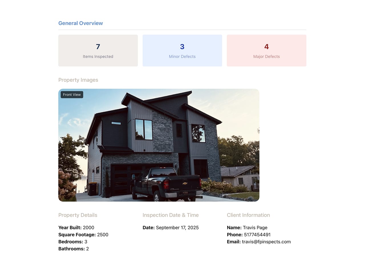 Instant, Professional Reports