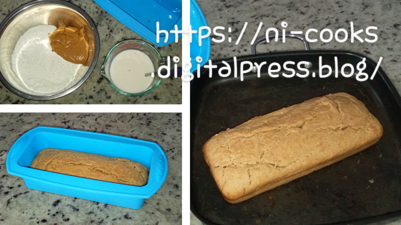 Homemade Peanut Butter Bread Loaf Recepie