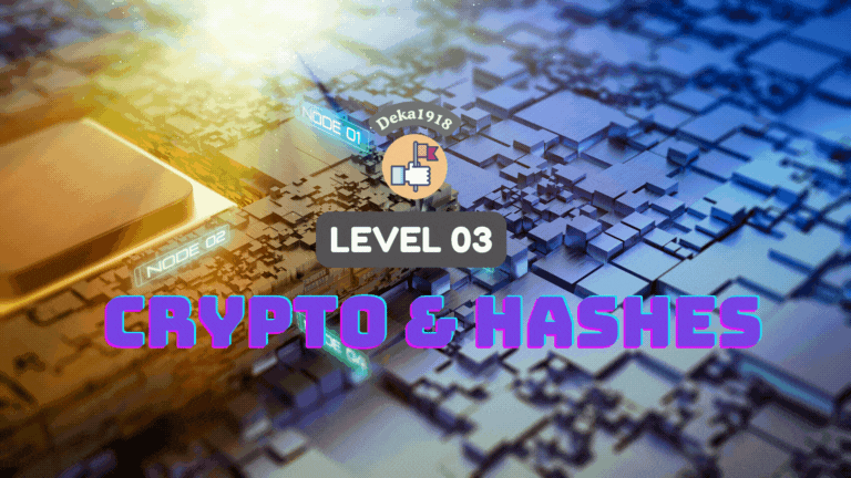Level 03 - Crypto & Hashes