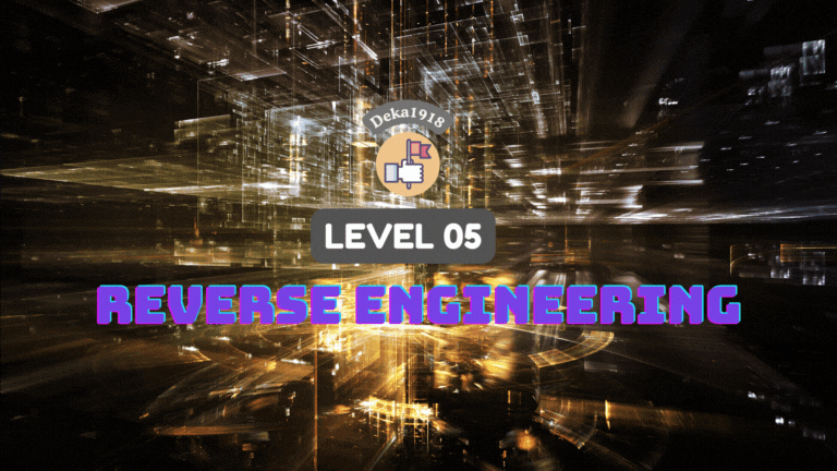 Level 05 - Reverse Engineering