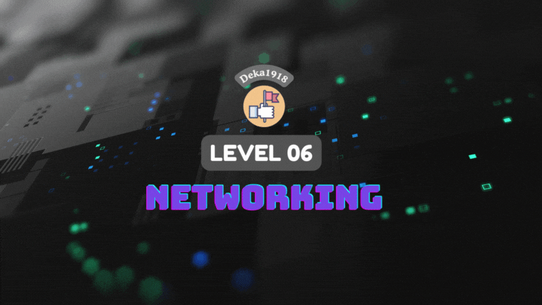 Level 06 - Networking