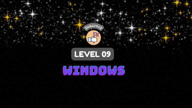 Level 09 - Windows