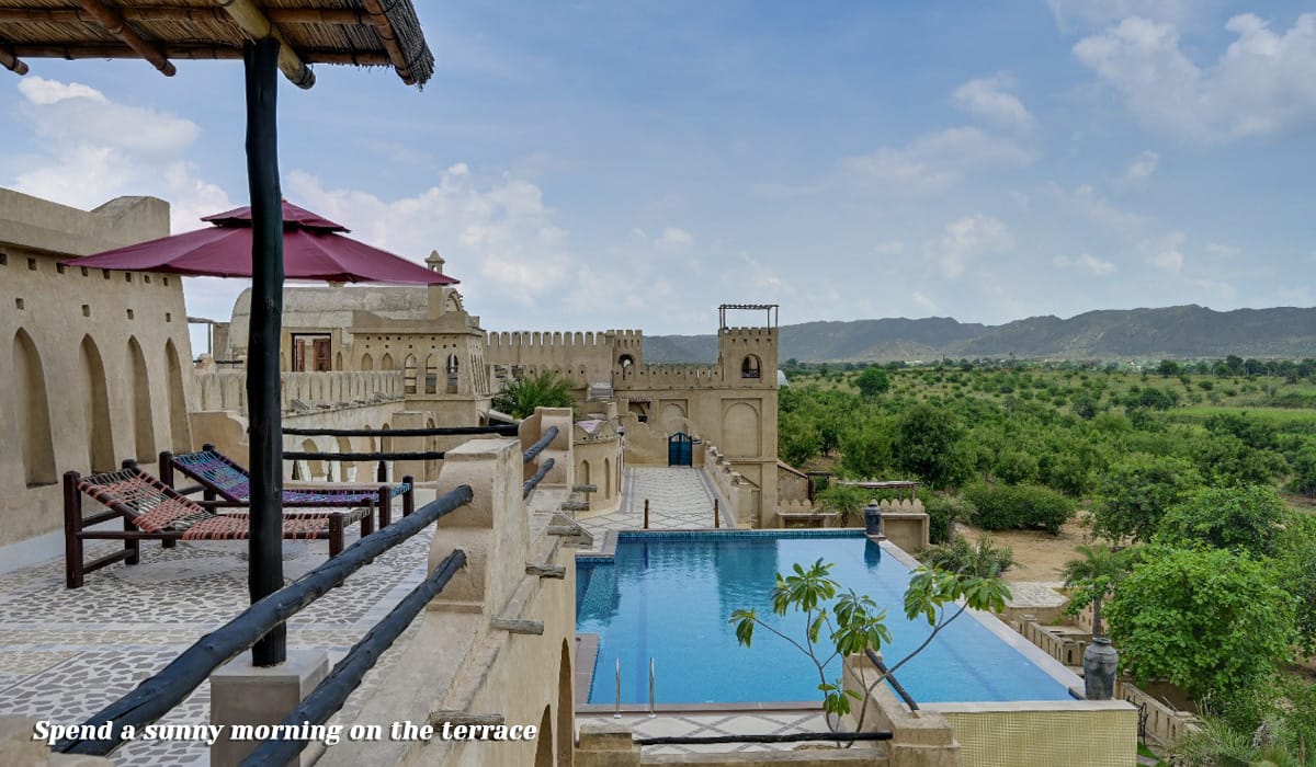 Experience luxury and comfort at Rosastays, a premier destination in Pushkar. 