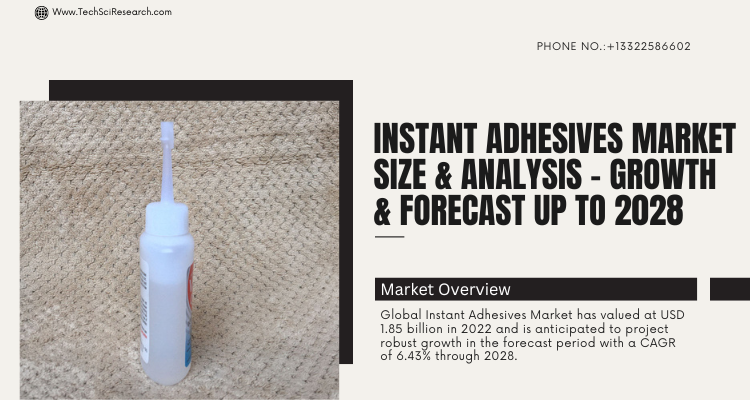 Instant Adhesives Market Detailed Analysis of Share, Growth [2028]