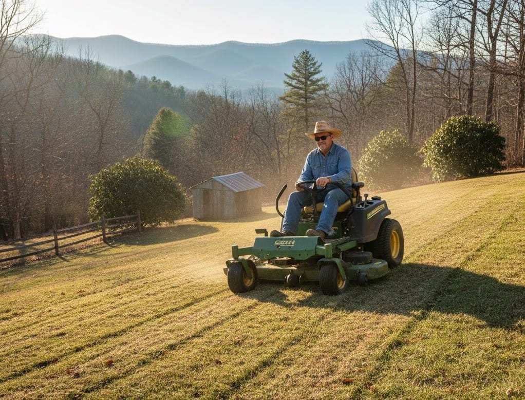 Don't walk on the Grass Man