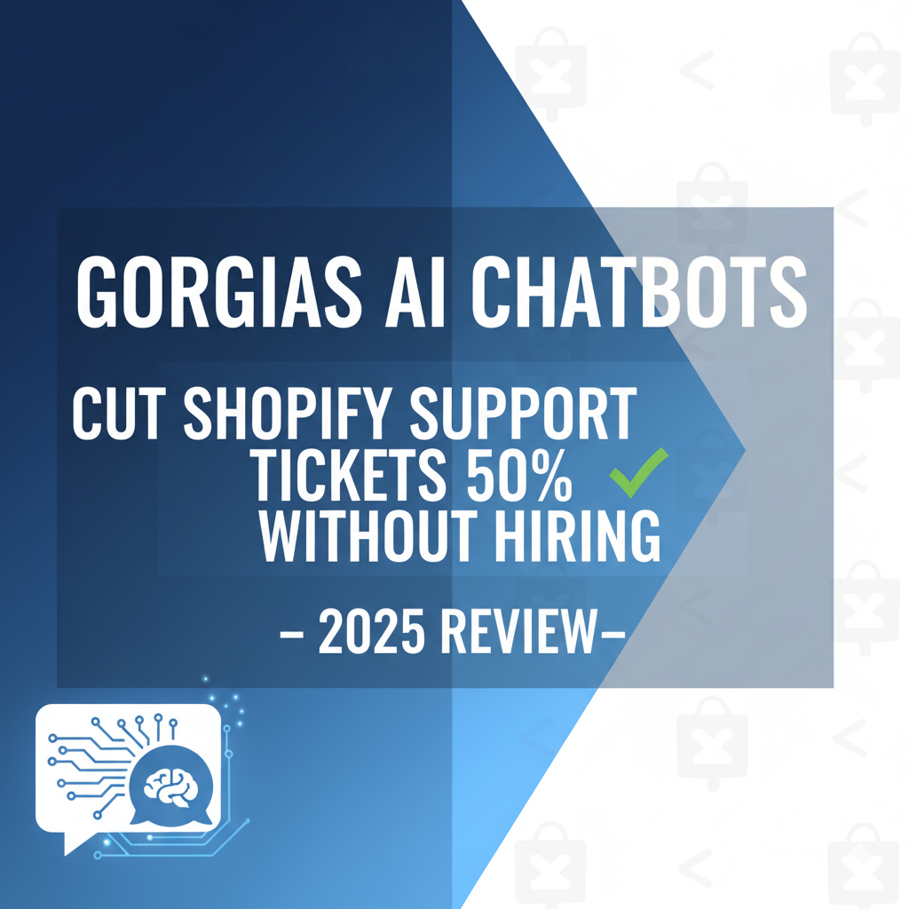Gorgias AI Chatbots: Cut Shopify Support Tickets 50% Without Hiring—2025 Review