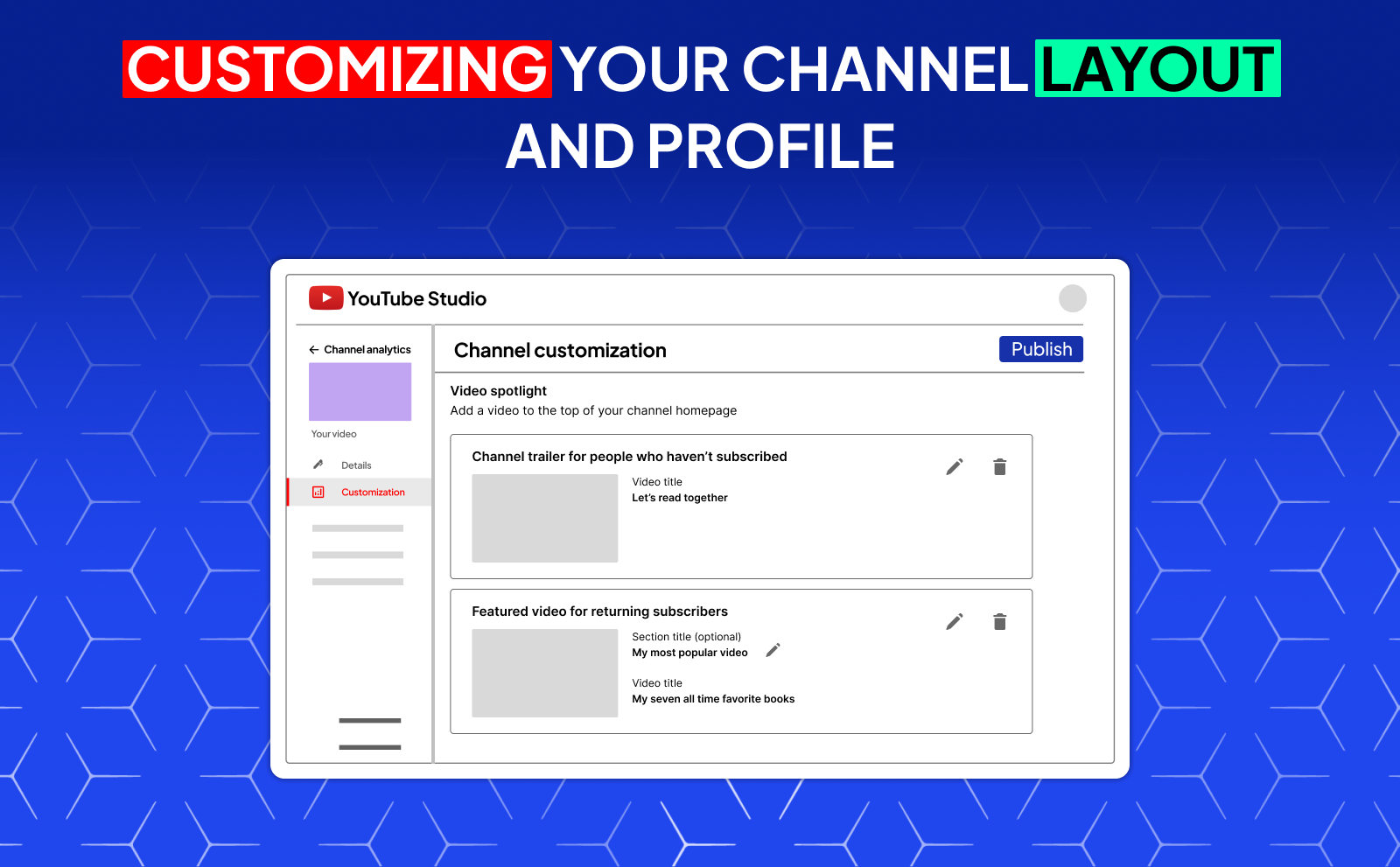 Creating an eye-catching channel name and branding for Faceless YouTube Channel