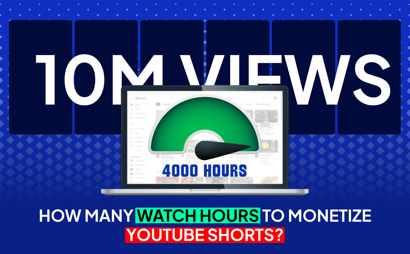 How Many Watch Hours To Monetize YouTube Shorts?